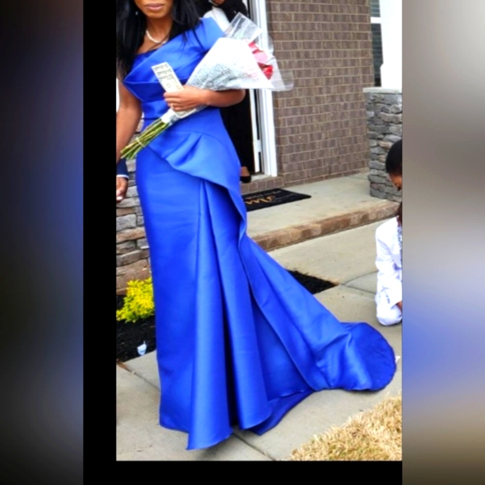 Formal Royal Blue Dress